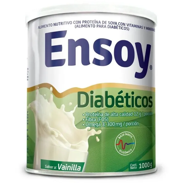 Ensoy Adulto Diabeticos Vainilla X 1000 Gr